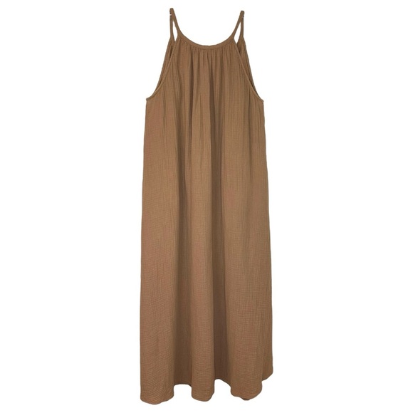 Jenni Kayne, Women’s ‘Drift’ Flowy Maxi Dress in Terracotta, Light Brown X-Small - Picture 10 of 12